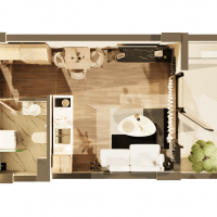 Apartment #304 – 31.7 m²