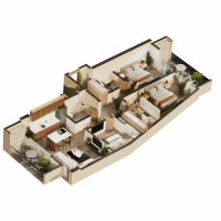 Apartment #305 – 100.7 m²