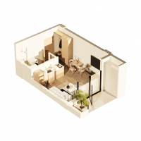 Apartment #404 – 31.7 m²