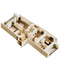 Apartment #705 – 100.7 m²