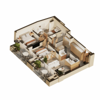 Apartment #801 – 76 m²