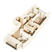Apartment #805 – 100.7 m²