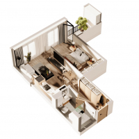 Apartment #806 – 42 m²